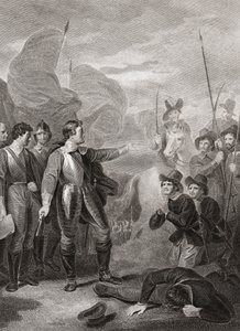 Oliver Cromwell, Burford İsyanını bastırıyor. (Yazdır)