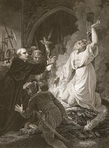 W. Bromley tarafından kazınmış Başpiskopos Cranmer'in Şehitliği, David Hume'un 'İngiltere Tarihi'nden bir örnek, pub. R. Bowyer, Londra