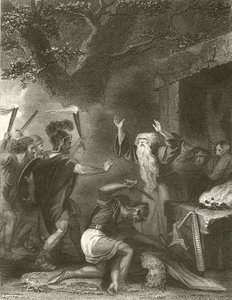 Druidlerin katliamı (gravür)