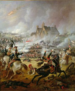 Waterloo Savaşı (tuval üzerine yağlıboya)
