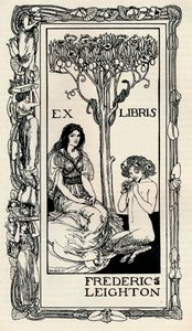 Bir Kitap Plakası, 1894, 1894 by Robert Anning Bell
