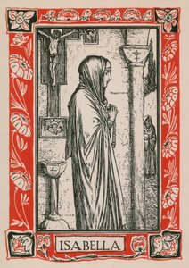 Isabella, Ölçü için Ölçü by Robert Anning Bell