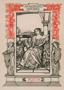 Portia, Venedik Tüccarı by Robert Anning Bell