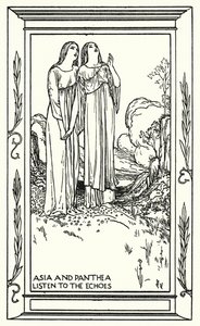 Shelley: Prometheus Unbound (lito) by Robert Anning Bell