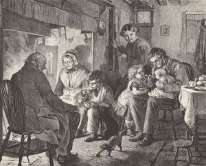 Ateş başı eğlenceleri (gravür) by Robert Barnes