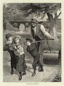 bahçıvana yardım etmek by Robert Barnes