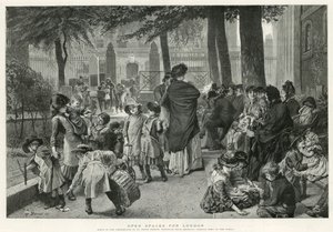 Hittum þjálfaraklúbbinn í tímaritinu, Hyde Park, London (leturgröftur) by Robert Barnes
