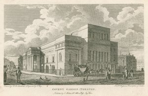 Covent Garden Tiyatrosu, Westminster, Londra by Robert Blemell Schnebbelie