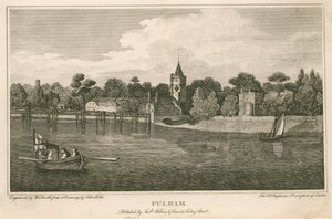 Fulham Kilisesi, Londra by Robert Blemell Schnebbelie