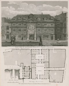 Blackwell Hall, King Street, Cheapside Batı görünümü