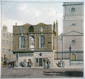 Aldgate Evi, Aldgate High Street, Londra, 1815 by Robert Blemmell Schnebbelie