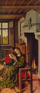 Altarpiece Kanadı Santa Barbara, 1438, c1934 by Robert Campin