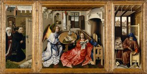 Müjde Mérode Altarpiece, yaklaşık 1428-1432