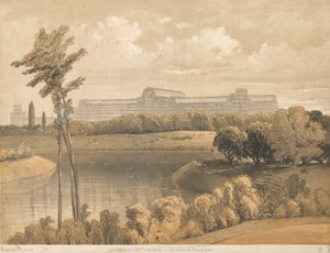 Rezervuardan Kristal Saray, Sydenham by Robert Carrick