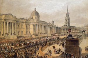 Edward VII ve Danimarka'nın düğün alayı Prenses Alexandra, Londra by Robert Charles Dudley