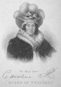 İngiltere Kraliçesi Caroline, 1820.