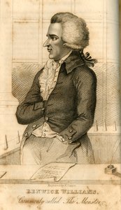 Renwick Williams, genellikle Canavar olarak anılır, 1822.