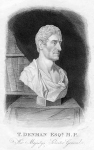 T Denman, majesteleri Başsavcı, 1820 by Robert Cooper