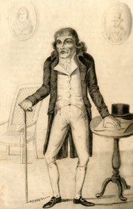 Thomas Laugher - Genellikle Eski Tommy, 1821 olarak adlandırılır. by Robert Cooper