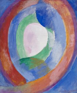 Dairesel şekiller, ay no. 1 by Robert Delaunay