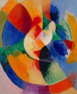 Kreisformen, Sonne (Dairesel şekiller, güneş). 1912/13