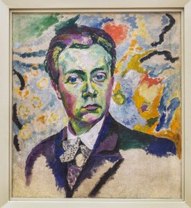 Selfortrit - Delaunay Robert (1885-1941) - Kış 1905-1906 - Yükseklik: 0.54 m - Uzunluk: 0.46 m - Paris, Merkez Pompidou - Musee National d