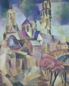 Laon Kuleleri by Robert Delaunay