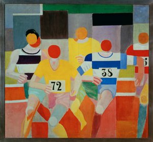 Koşucular by Robert Delaunay