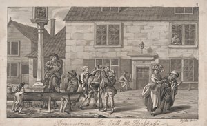 Yemini Highgate'te Yönetmek by Robert Dighton