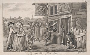 Gezici Gösteri Adamı by Robert Dighton