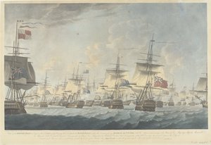 Kamperduin Savaşı (1797): İngiliz filosunun saldırısı 11 Ekim 1797
