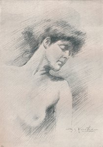 Kadın Çalışması, c1895, 1897 by Robert Fowler