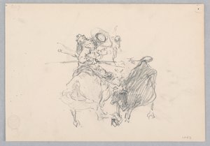 Boğa Güreşi, İspanya by Robert Frederick Blum
