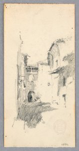 Çizim, Sokak Sahnesi, 1882 by Robert Frederick Blum