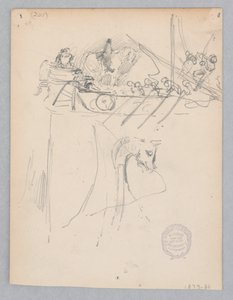 Yükseliş Bayramı kutlamaları, Venedik, İtalya by Robert Frederick Blum