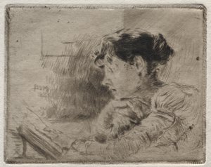Okuyan Kız by Robert Frederick Blum