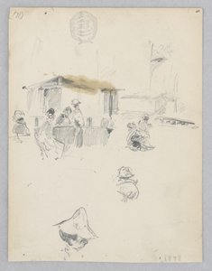 Pazar Sahnesi by Robert Frederick Blum