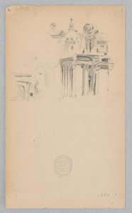 San Lorenzo, Miranda, Roma, İtalya by Robert Frederick Blum