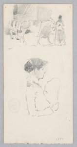 sokak sahnesi by Robert Frederick Blum