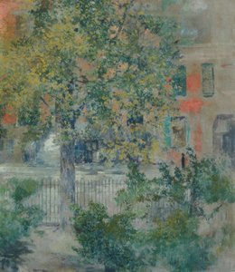 Sanatçının Penceresinden Görünüm, Grove Street, yakl. 1900.