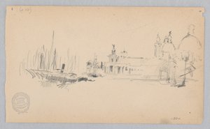 Venedik, İtalya'nın görünümü by Robert Frederick Blum