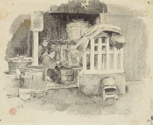 Sake Satıldığı Yer, 1890 by Robert Frederick Blum