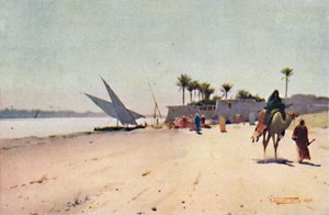 Bir Nil Köyü, c1880, 1904 by Robert George Talbot Kelly