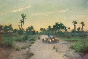 Goshen Ülkesinde - Akşam, c1880, 1904 by Robert George Talbot Kelly