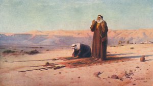 Çölde Dua, c1880, 1904