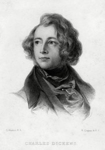 Charles Dickens, İngiliz yazar, c1870s