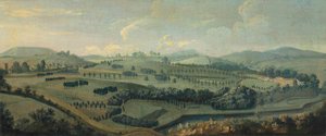 Gisburne Park, Yorkshire ve parkın bir görünümü