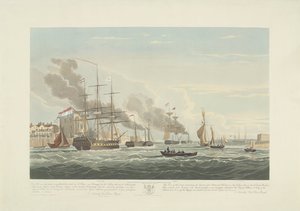On İki Hollanda Ticaret Gemisinin Portsmouth Limanı