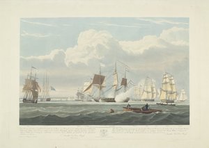 On İki Hollandalı Tüccar Gemisinin Portsmouth Limanından Ayrılışı, 1833 (Levha 3) Ambargodan taburcu edilen 12 Nederlandsche Koopvaardy Gemisinin 2.d Haziran 1833