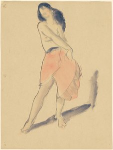 Kırmızı Etekli Dansçı, No. 2 by Robert Henri
